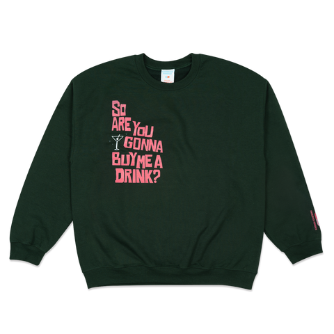 Last Call Crewneck - Forest Green