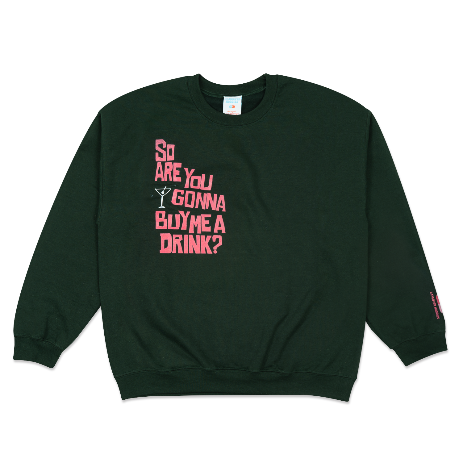 Last Call Crewneck - Forest Green